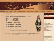 Tablet Screenshot of anjas-schokostuebchen.de